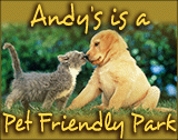 Andy's Travel Trailer Park is Pet Friendly